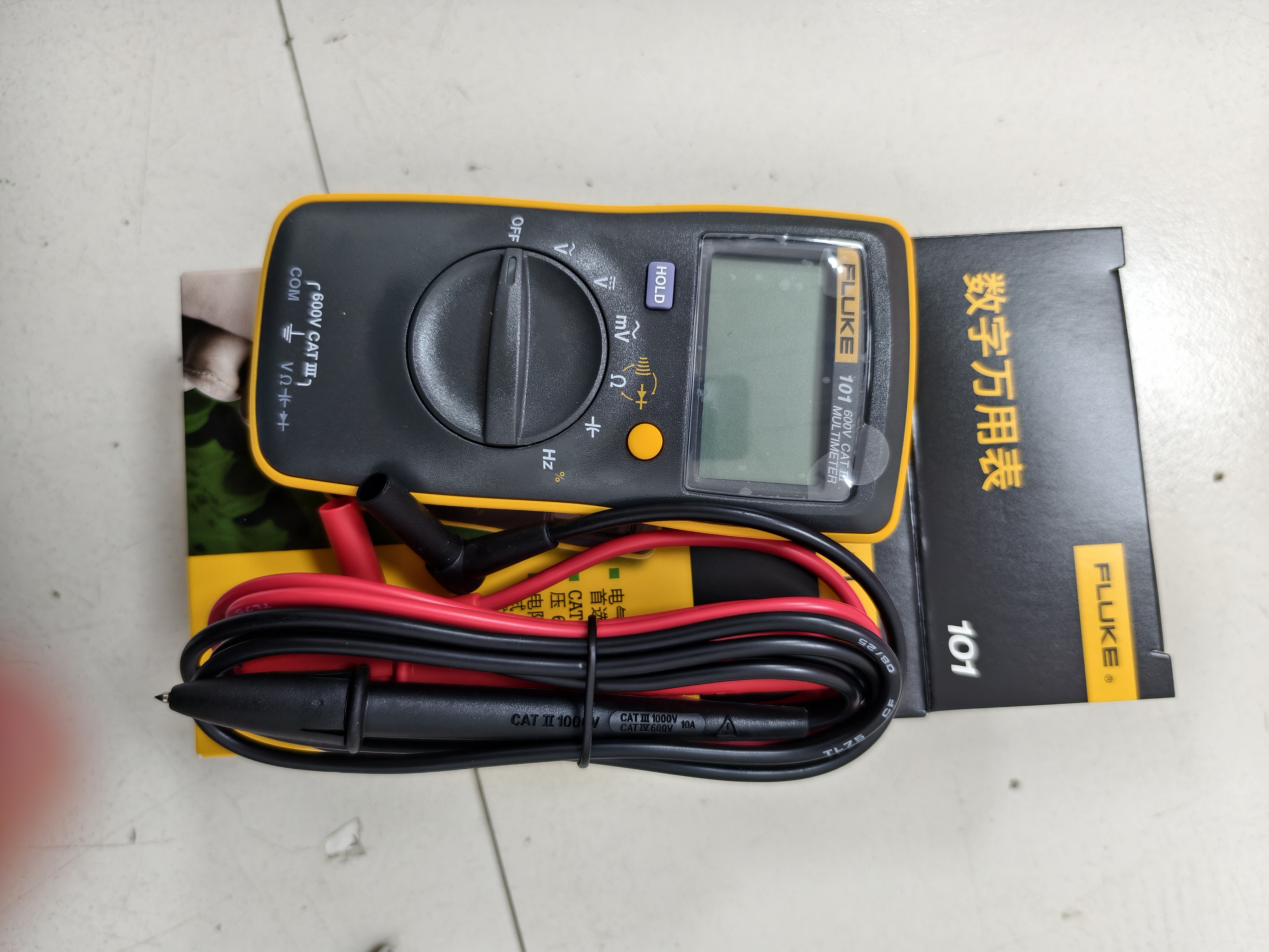 FLUKE 101数字万用表
